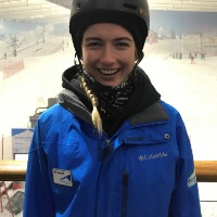 Lille Hanson - ski instructor at Hemel Hempstead